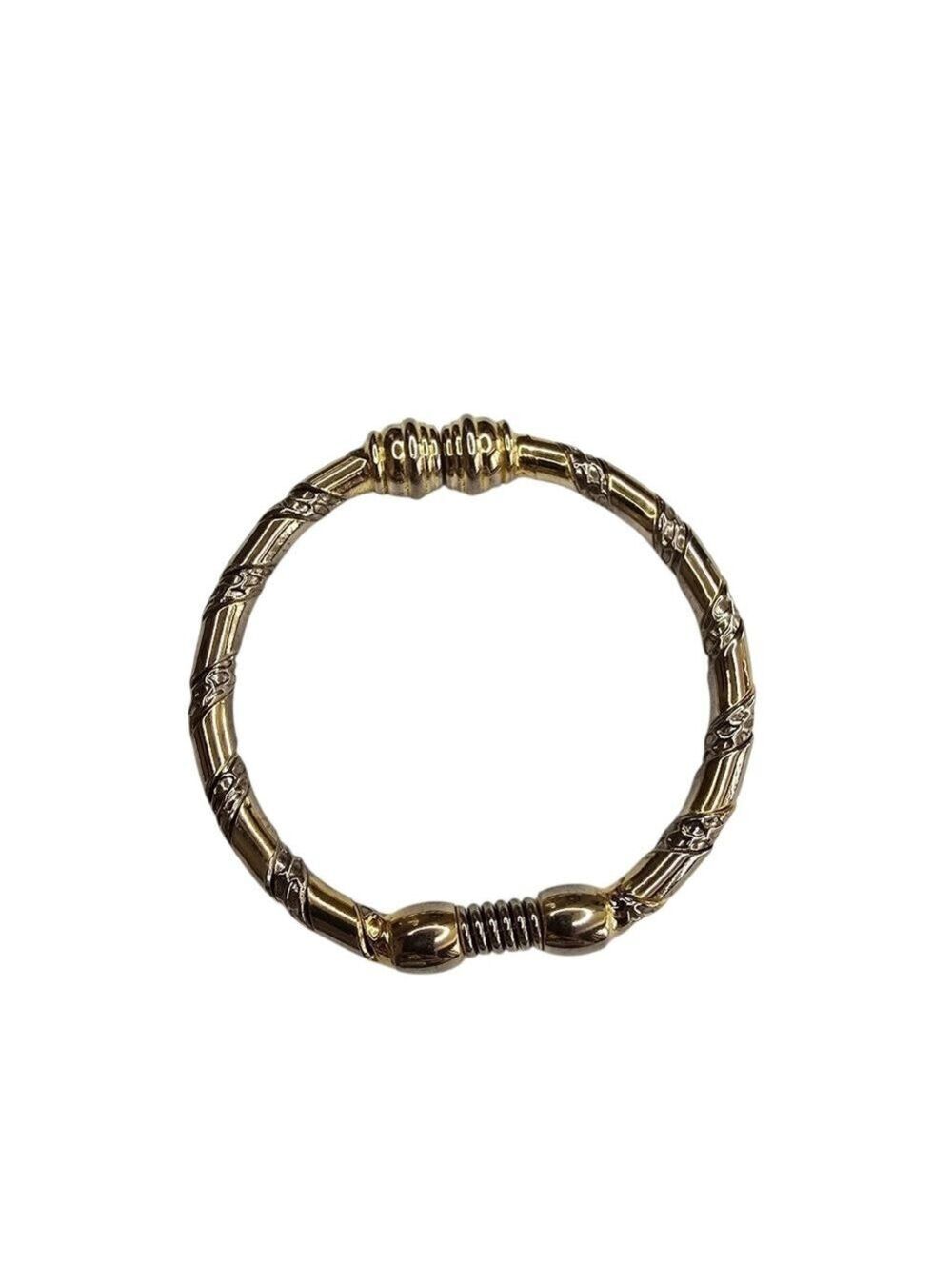 Gold Tone Bangle Bracelet